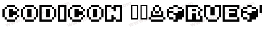 codicon 常规(TrueType) (Version 110)字体转换